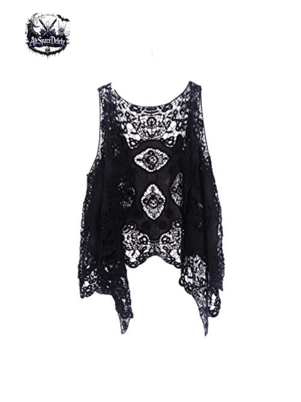 Open Stitch Crochet Vest Sleeveless Cotton Boho Summer Cardigan